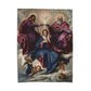 Coronation of Mary plush blanket — additional product photo