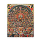 Hymn to the Virgin Catholic Canvas by Poulakis Theodoros