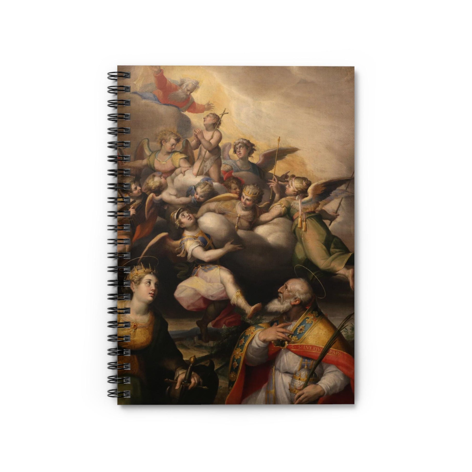 Pope St. Silverius Adoration Journal – Catholic gift from Glory Be Gifts – view 2