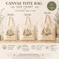 Catholic Tote Bag Adoremus Monstrance, Eucharistic Adoration Canvas Tote