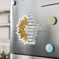 You Are Bible Verse Sticker, Catholic Monstrance Decal