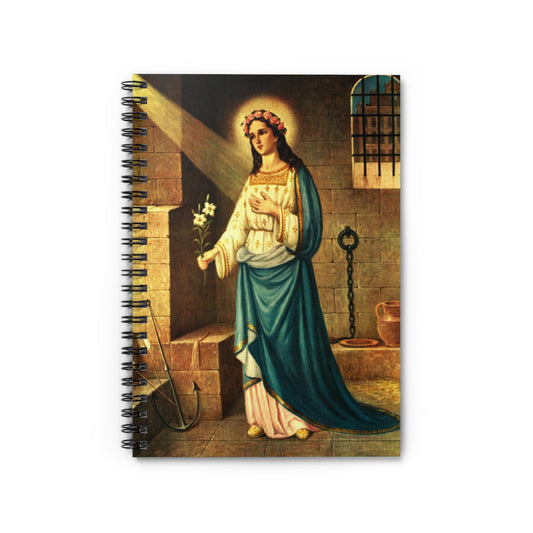 Saint Philomena Confirmation Notebook Gift, Adoration Journal