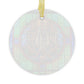 Our Lady of Knock Stained Glass Christmas Ornament