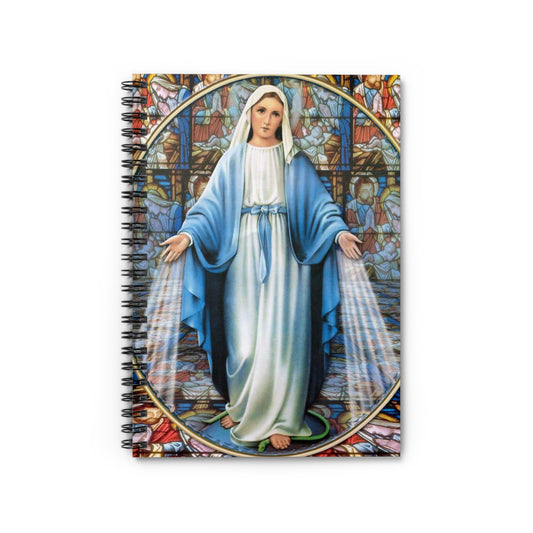 Our Lady of the Immaculte Conception Catholic Prayer Journal, religious journal, Catholic notebook, Adoration diary, Catholic diary