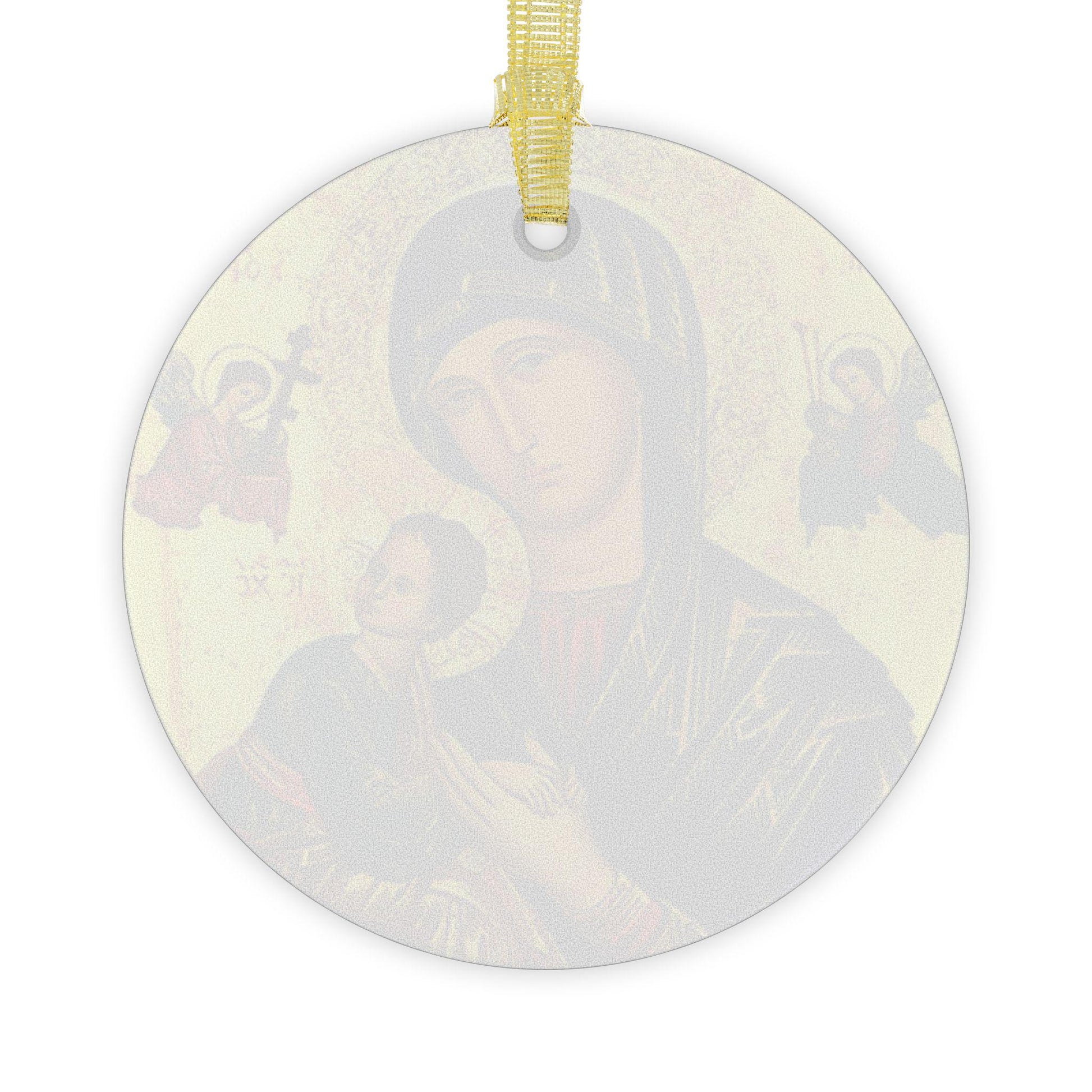 Our Lady of Perpetual Help glass ornament — additional product photo