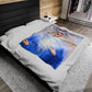 Mary Mother of the Eucharist Plush Blanket