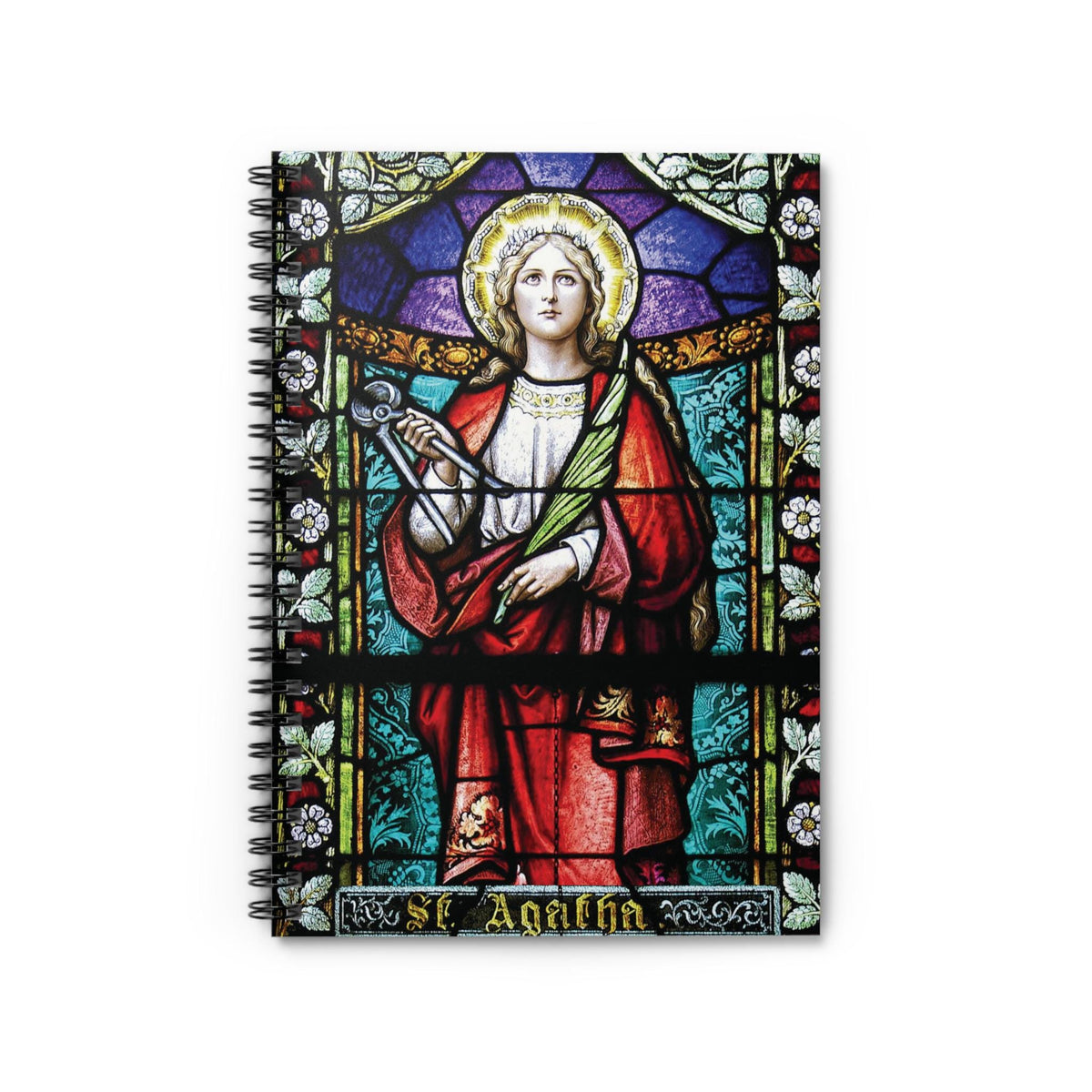 Saint Agatha Adoration Journal – Catholic gift from Glory Be Gifts – view 3