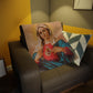Immaculate Heart of Mary Plush Blanket, Marian Catholic Gift