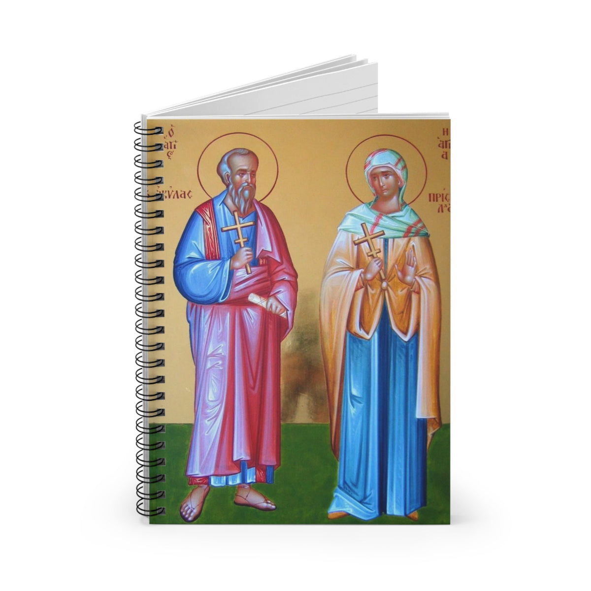 Priscilla and Aquilla Wedding Journal, Catholic Adoration Gift