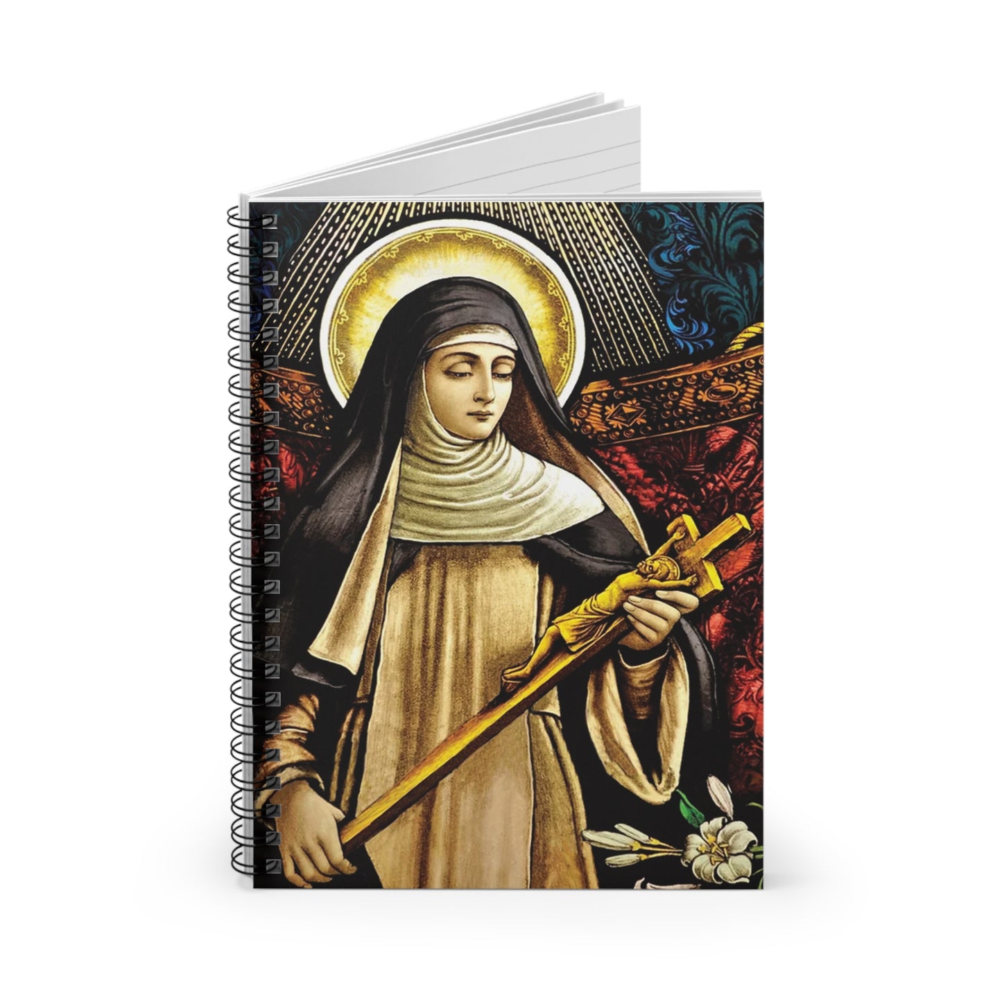 Saint Monica of Hippo Confirmation Notebook Gift, Adoration Journal, Mother's Day Gift