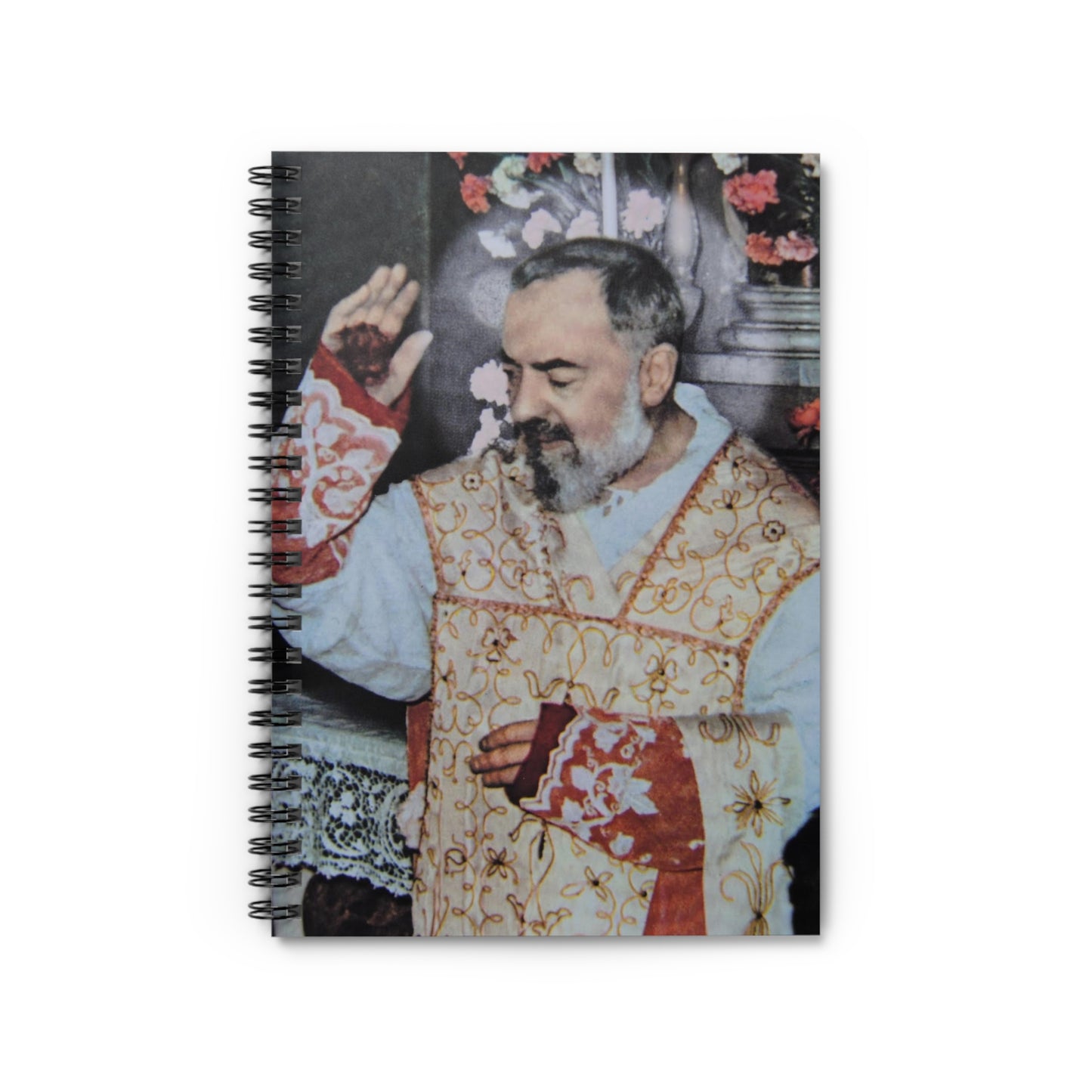 Padre Pio Adoration Journal, Catholic Confirmation Saint Gift Notebook