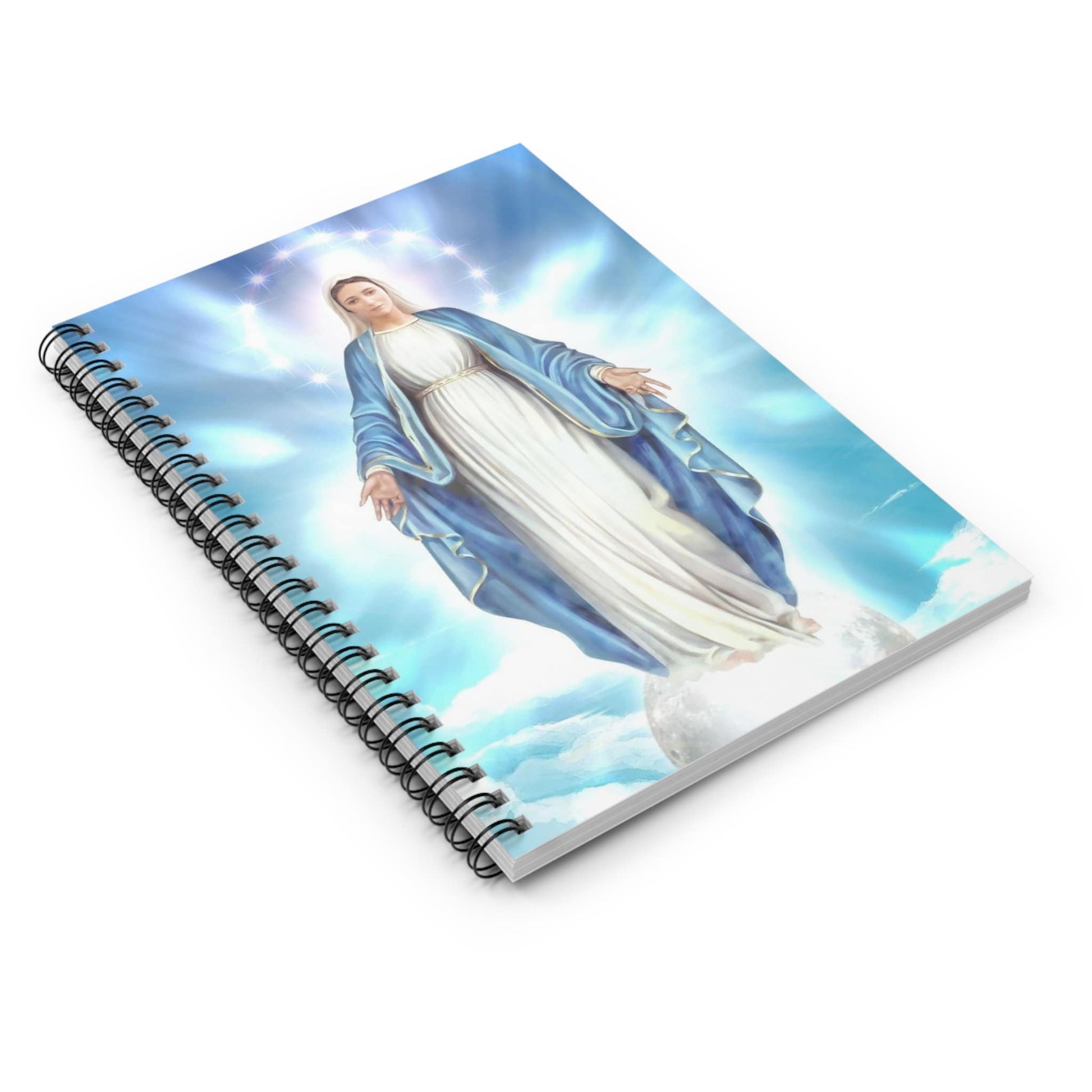 Our Lady of the Immaculate Conception adoration journal cover — Catholic gift from Glory Be Gifts – view 3