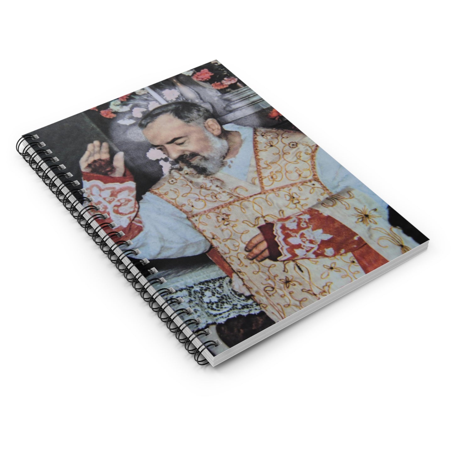 Padre Pio Adoration Journal, Catholic Confirmation Saint Gift Notebook