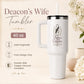 Deacon's Wife Tumbler 40oz | Catholic Ordination Gift