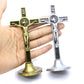 Metal Crucifix Wall Cross Decoration