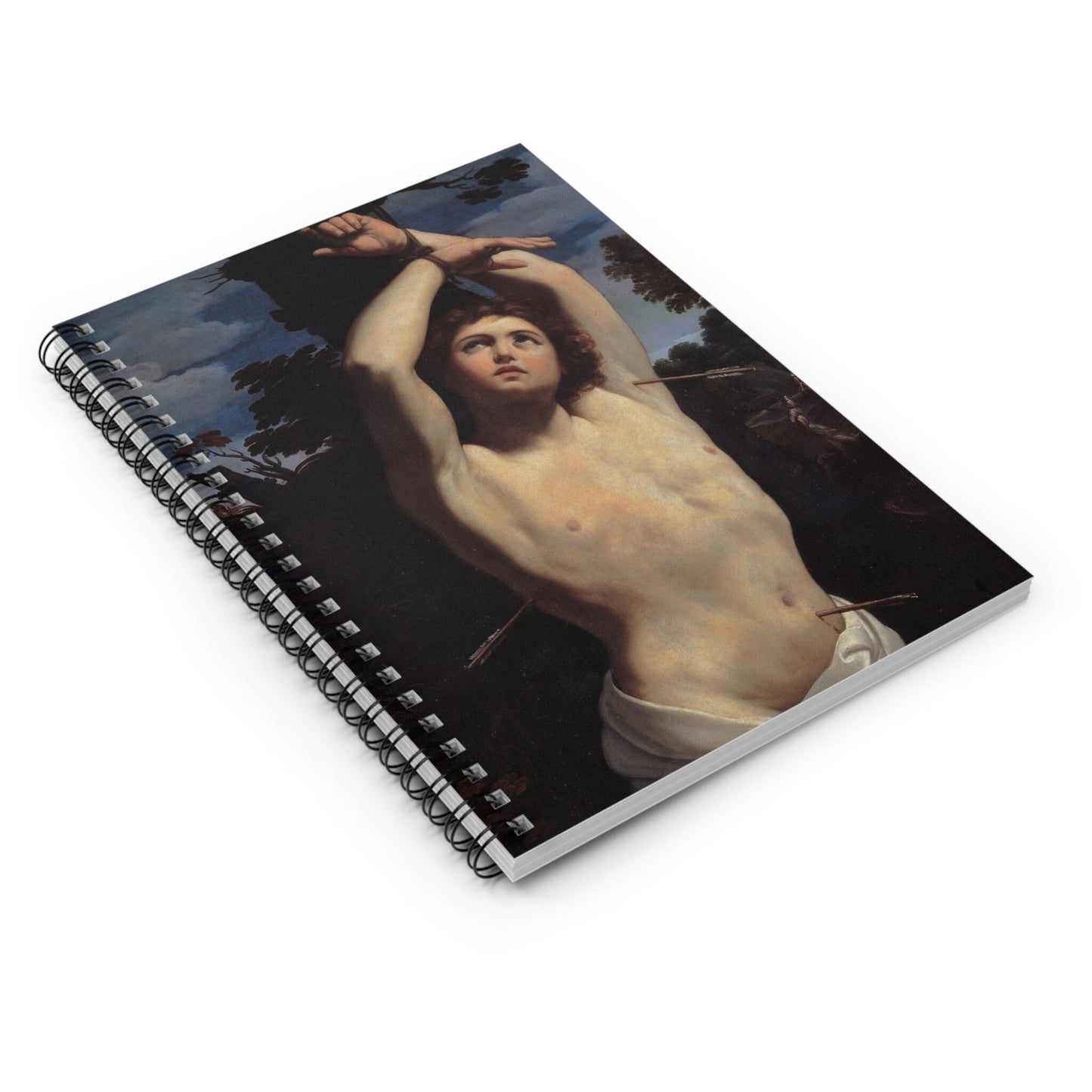St Sebastian Martyr Catholic Notebook, Catholic Saint Journal Gift Idea, Confirmation Saint, Cathechism Git