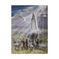Our Lady of Fatima Canvas Print, Rosary Prayer Altar Art