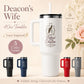 Deacon's Wife Tumbler 40oz | Catholic Ordination Gift