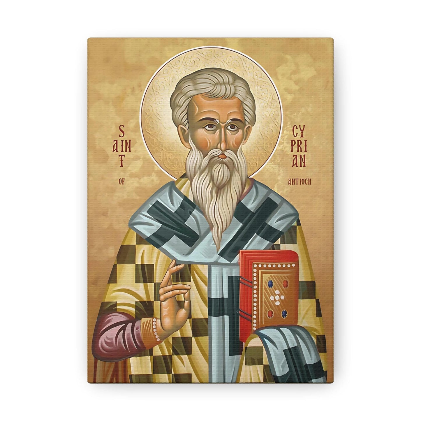 St. Cyprian Catholic Canvas – Confirmation Gift