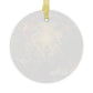 Triumph of the Name of Jesus Glass Ornament