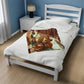 Marriage of Mary and Joseph Velveteen Blanket