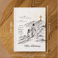Personalized Walking with Jesus Hardcover Journal | Faith Gift