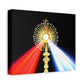 Divine Mercy Eucharist Canvas Print, Catholic Wall Art