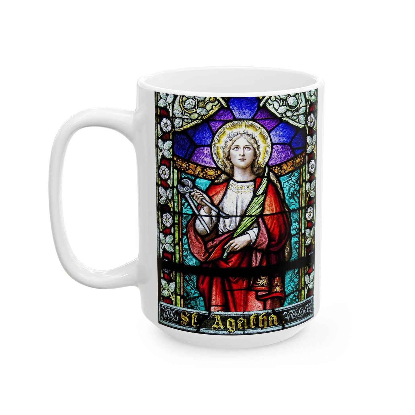 Saint Agatha Quote Catholic Mug