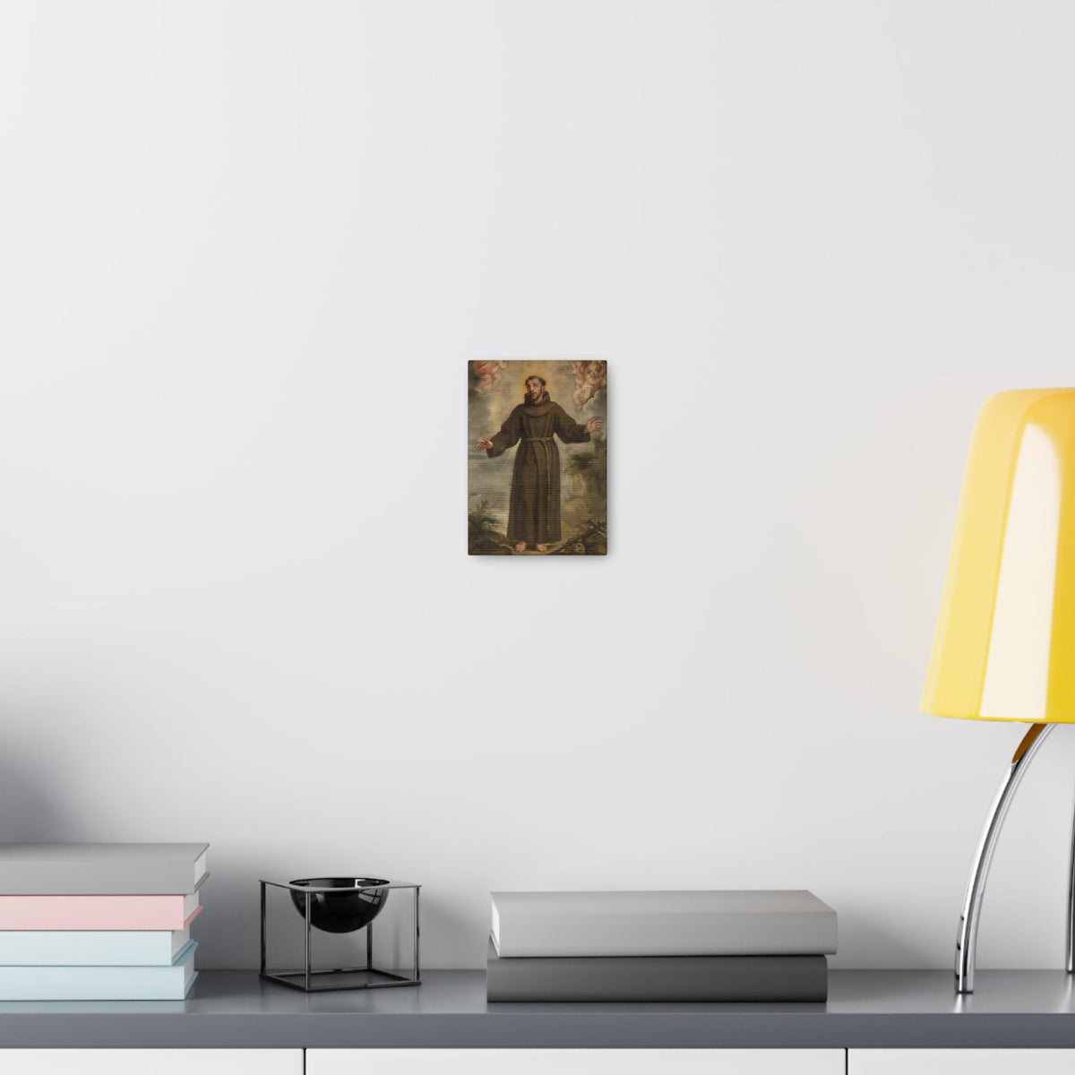St. Francis of Assisi Catholic Canvas