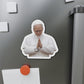 Pope Leo XIV Praying Catholic Magnet, Religious Gift