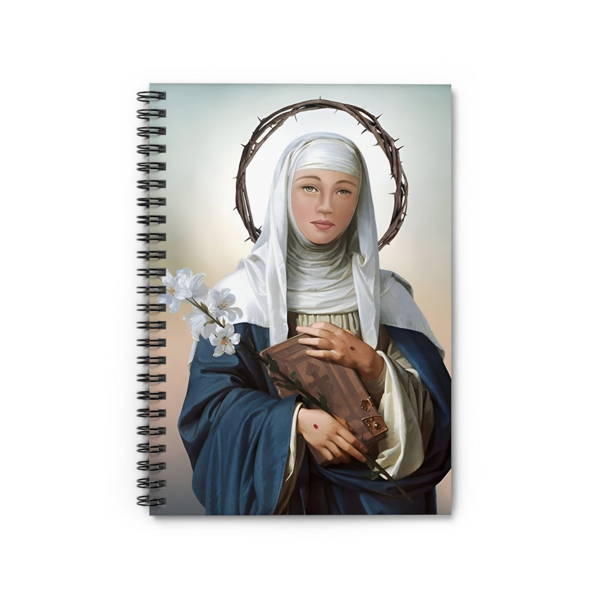 Saint Catherine of Siena Adoration Journal – Catholic gift from Glory Be Gifts – view 2