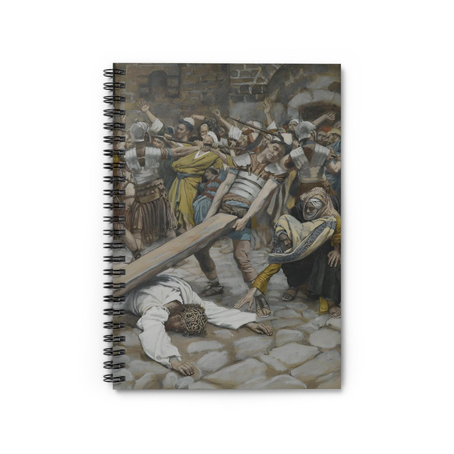 Saint Simon of Cyrene, Confirmation Gift, Stations of the Cross Sorrowful Mysteries Adoration Journal, Religious Diary, Catholic Notebook
