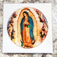 Our Lady of Guadalupe Catholic Glass Christmas Ornament, Mary Queen of Heaven Christmas Tree Trimming, Patronnes of America