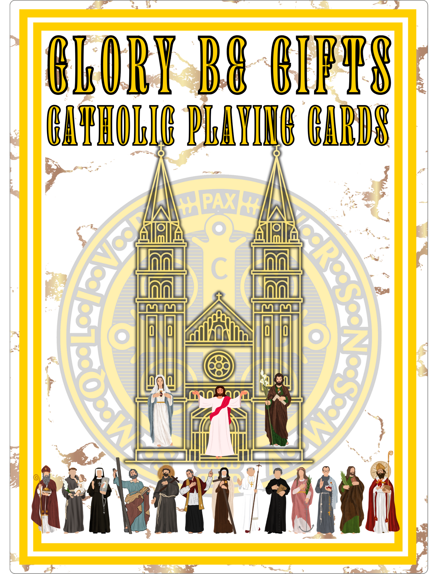 Catholic Saints Playing Cards