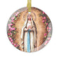 Our Lady of the Immaculate Conception glass ornament — additional product photo