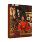 St. Elgius Patron Saint of Metalworkers Canvas Print, Matte Stretched Canvas