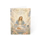 Personalized NICU prayer card, Our Lady watching over baby in incubator — Catholic gift from Glory Be Gifts – view 2