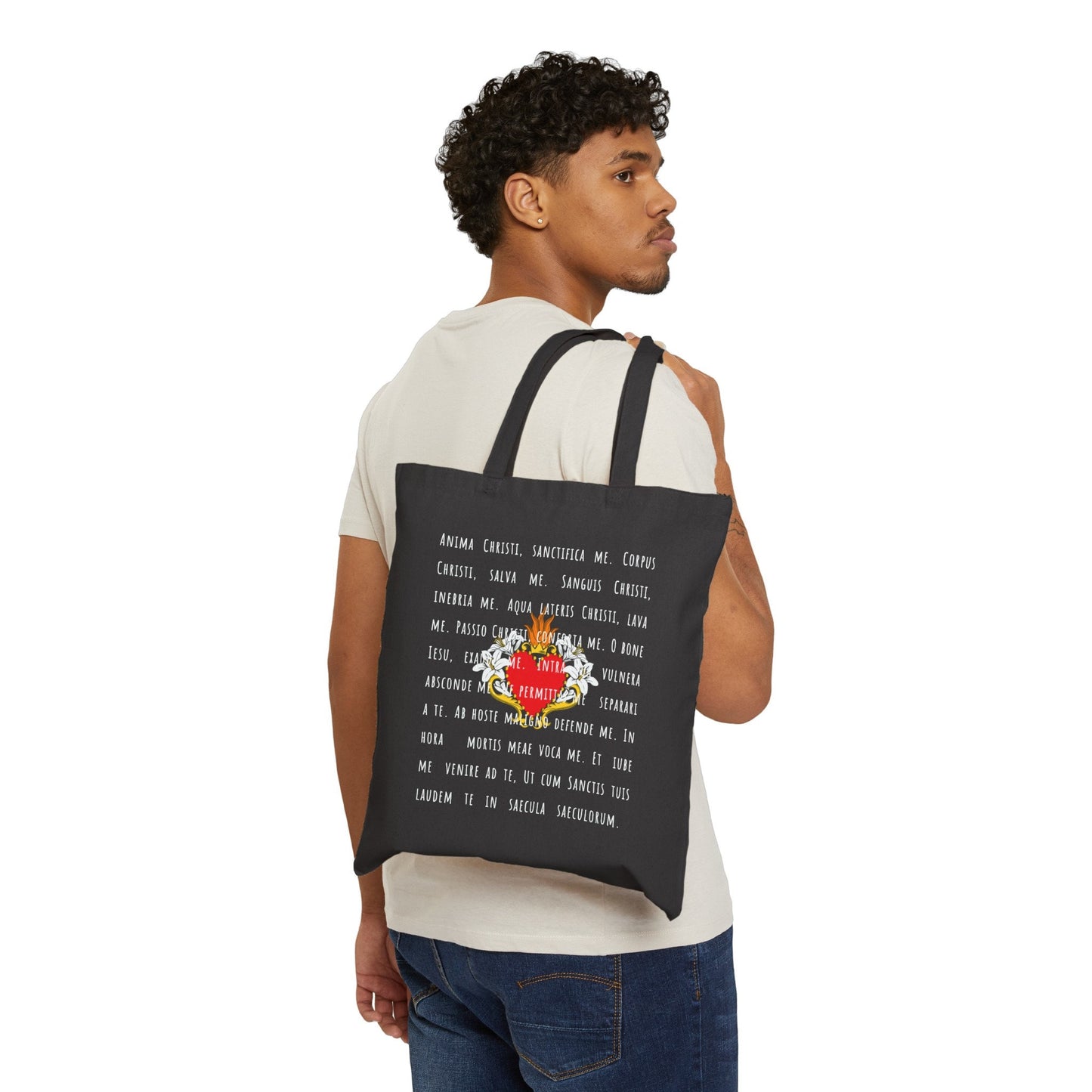 Anima Christi prayer tote bag — additional product photo