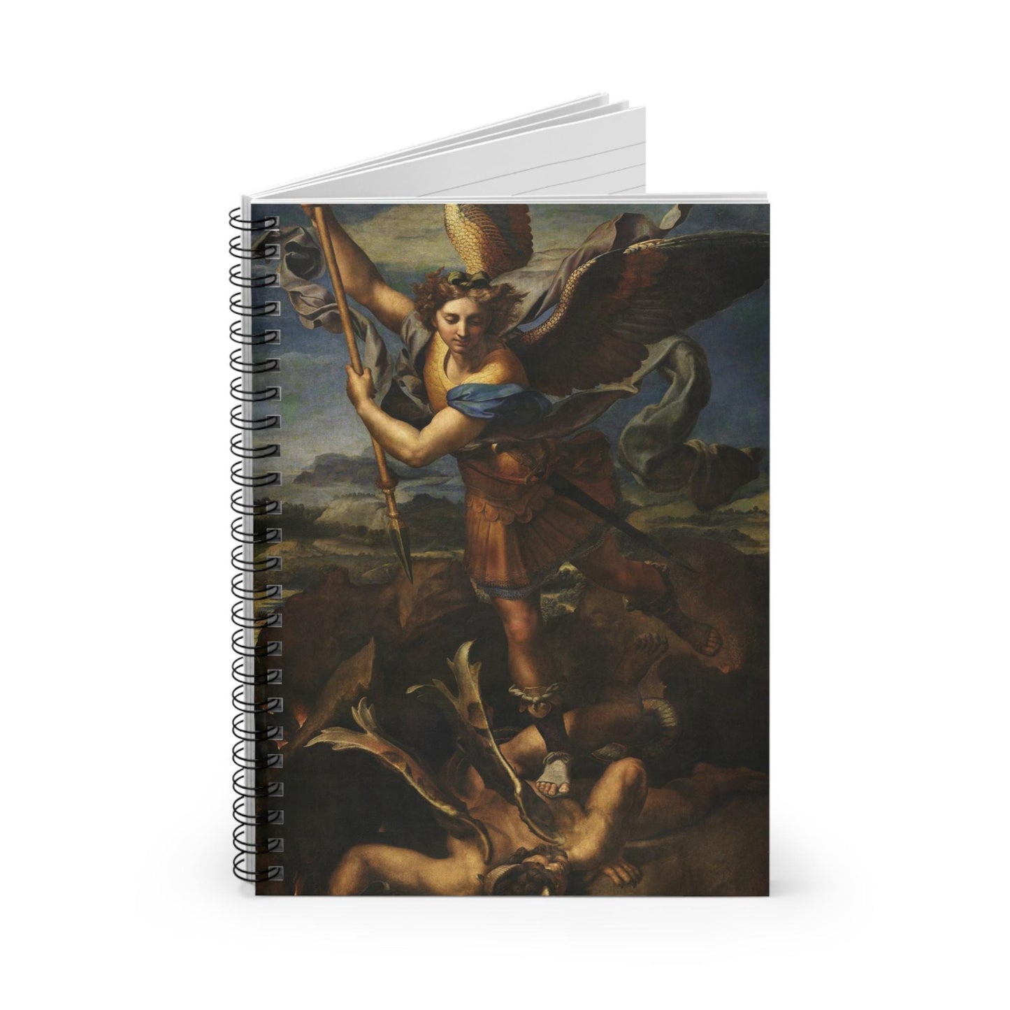 Saint Michael Confirmation Journal Gift, Catholic Diary Christmas Gift, Religious Diary, St Michael the Arch Angel Adoration Journal