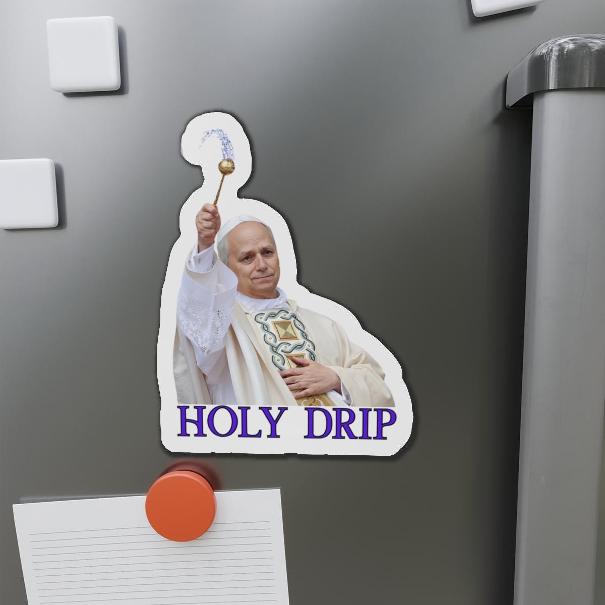 Holy Drip Die-Cut Magnets | Unique Gifts, Funny Decor, Fridge Magnet, Custom Art,