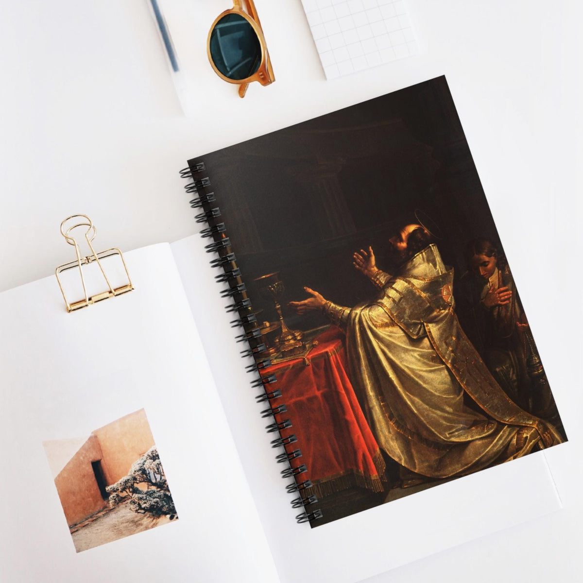Saint Basil the Great Adoration Journal – Catholic gift from Glory Be Gifts – view 5