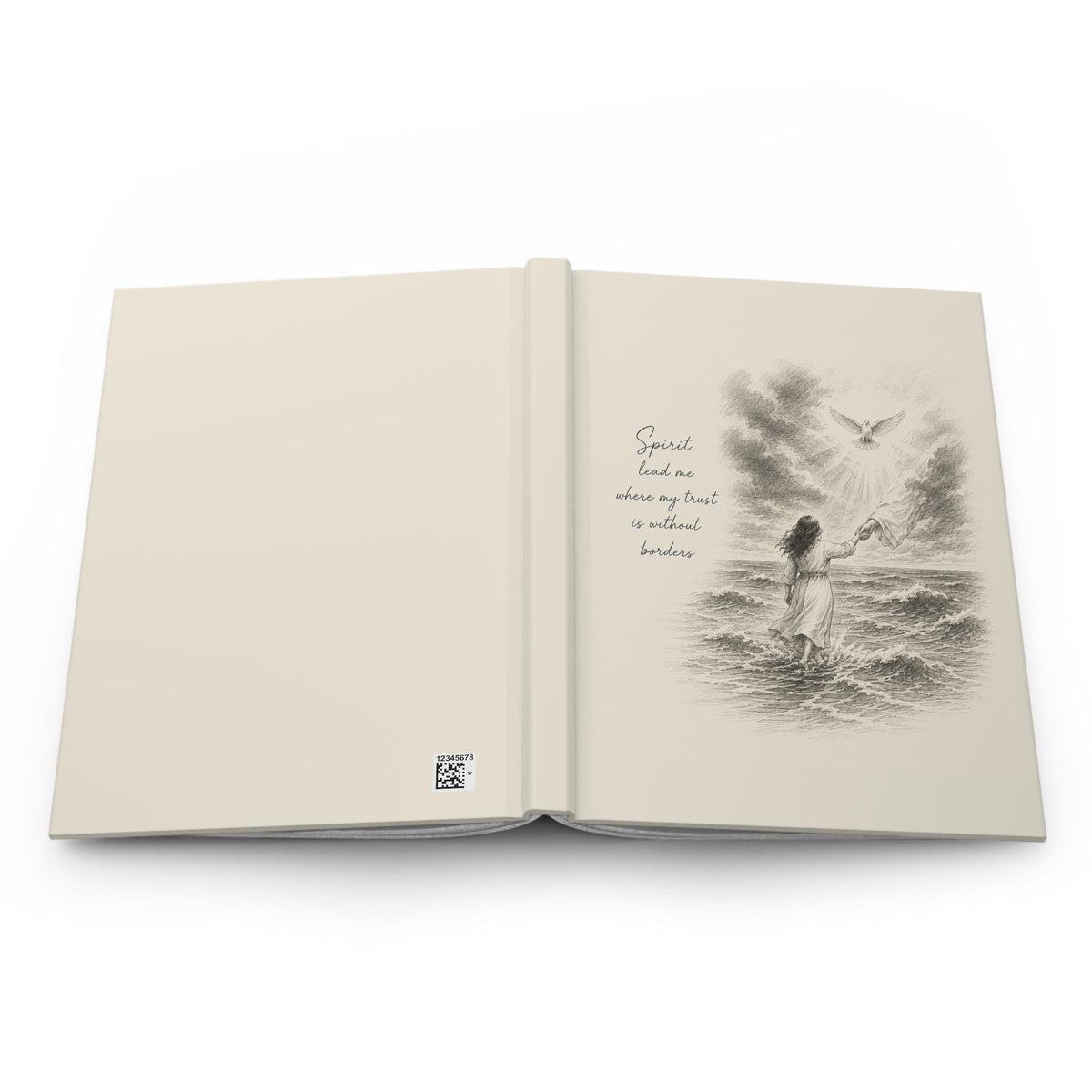 Spirit Lead Me Hardcover Journal | Christian Prayer Journal