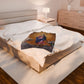 Immaculate Conception Fuzzy Blanket, Catholic Christmas Gift