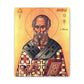 Saint Athanasius Confirmation Gift Canvas | Catholic Wall Art