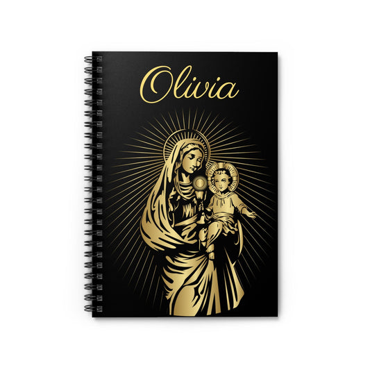 Mary and Jesus adoration journal — Catholic gift from Glory Be Gifts