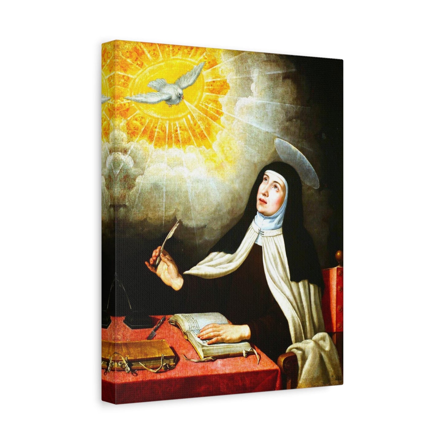 St. Teresa of Avila Catholic Canvas Print Icon