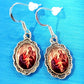 Holy Family dangle earrings — Catholic gift from Glory Be Gifts