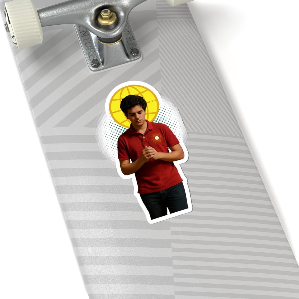 Blessed Carlo Acutis Icon Vinyl Sticker Gift