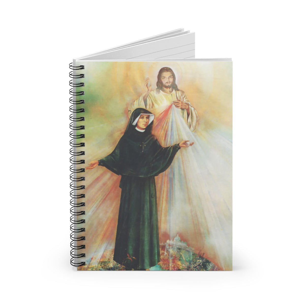 Saint Faustina Catholic Notebook, Confirmation Gift Journal