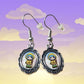 Luce Anime Dangle Earrings | Catholic Hook Earring Gift